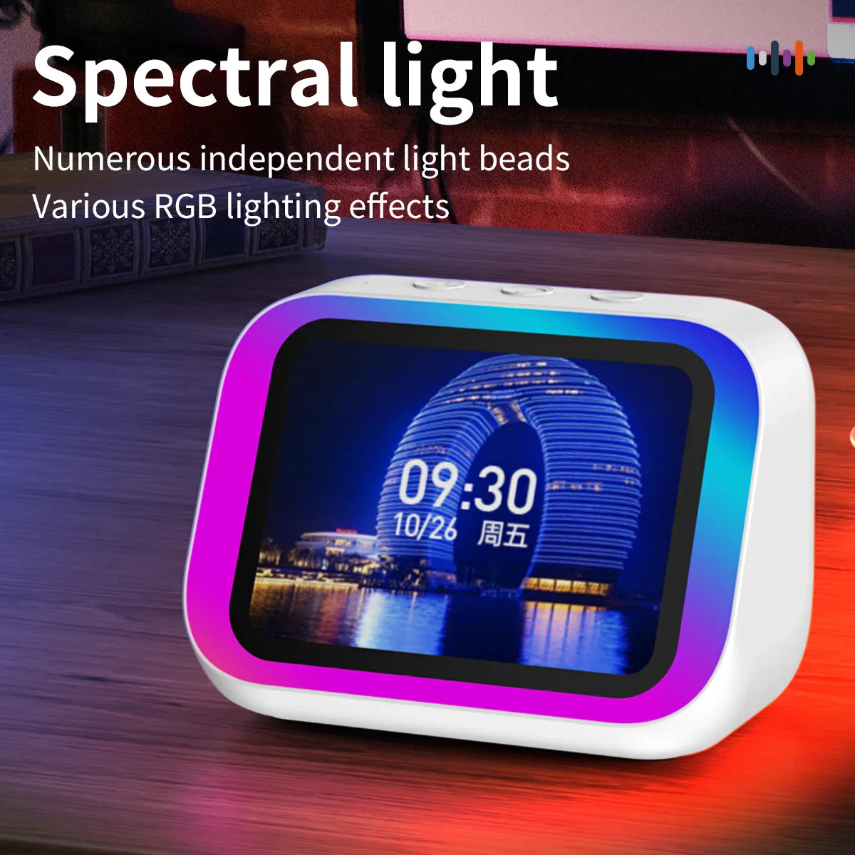 AI Smart Bluetooth 5.4 Speaker with HD Touch Display