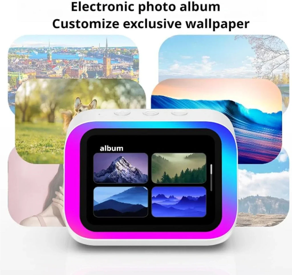 AI Smart Bluetooth 5.4 Speaker with HD Touch Display