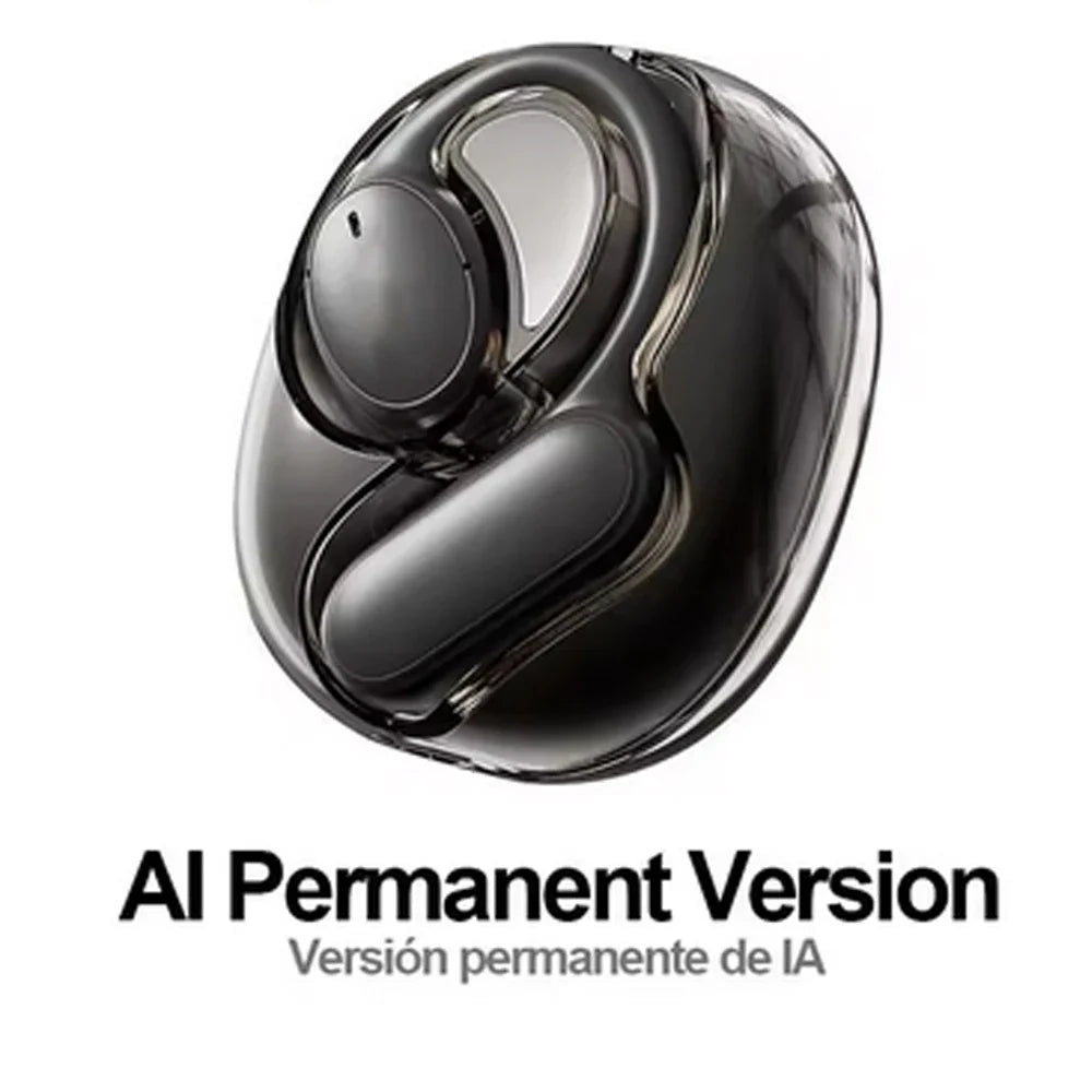 Choice HYUNDAI Openair5 AI Bluetooth Translation Earphones Hanging Ear Type AI Intelligent 100+ languages Meeting Earphone Gift