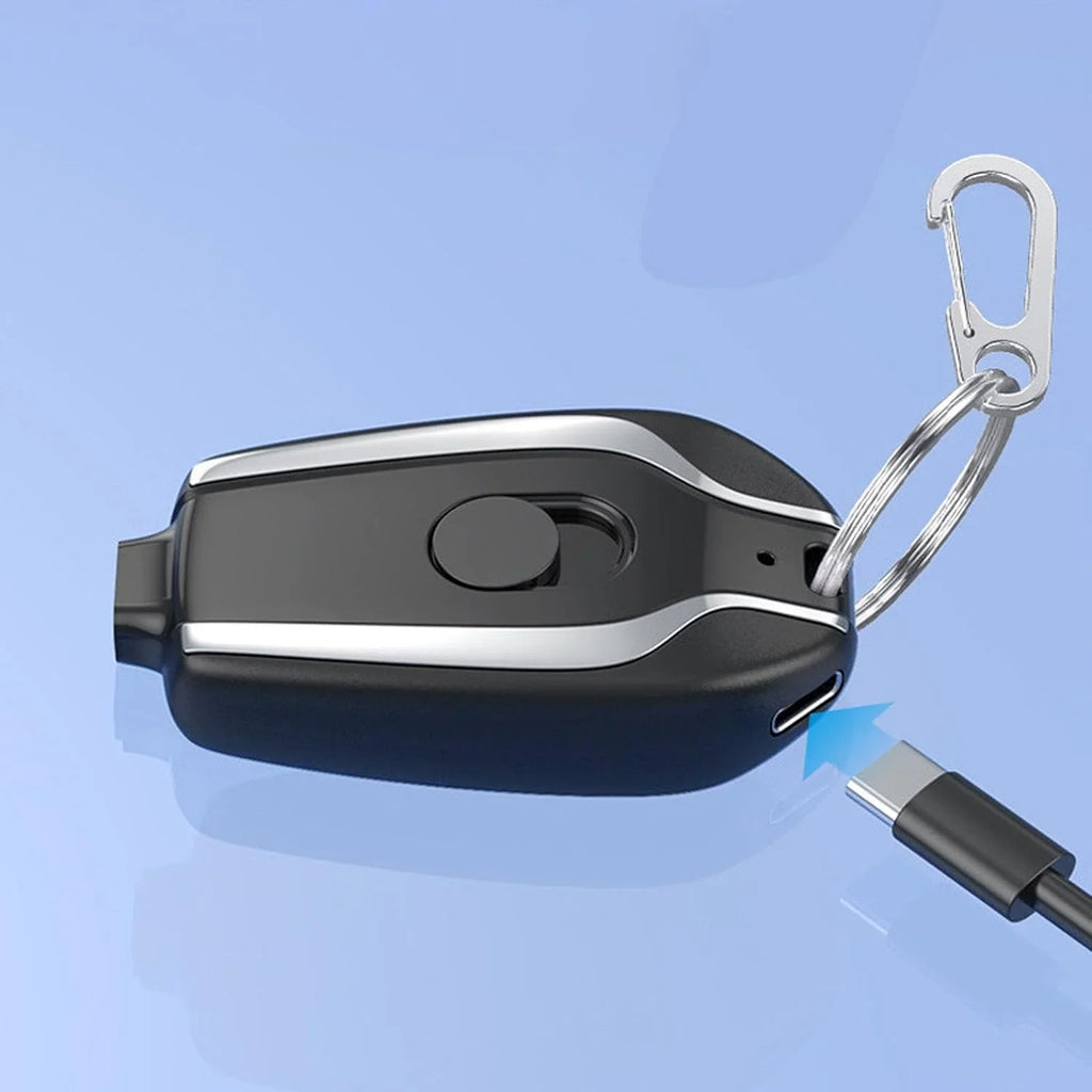 Min Pod Keychain Charger, Mini Pod Keychain Charger, Keychain Phone Charger, Portable Keychain Phone Charger