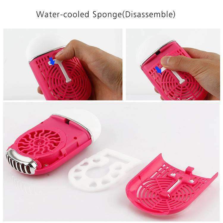 Portable Mini USB Charging Air Conditioner Refrigerating Handheld