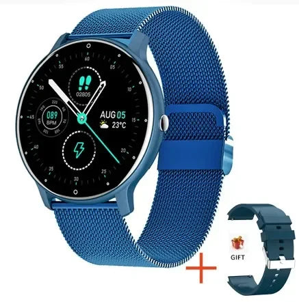 2023  Smart Watch Men Full Touch Screen Sport Fitness Watch IP67 Waterproof Bluetooth For Android Ios Smartwatch Men+Box