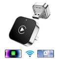 Pionray 2-in-1 Wireless CarPlay Adapter – Android Auto, AI Smart Box for All Cars