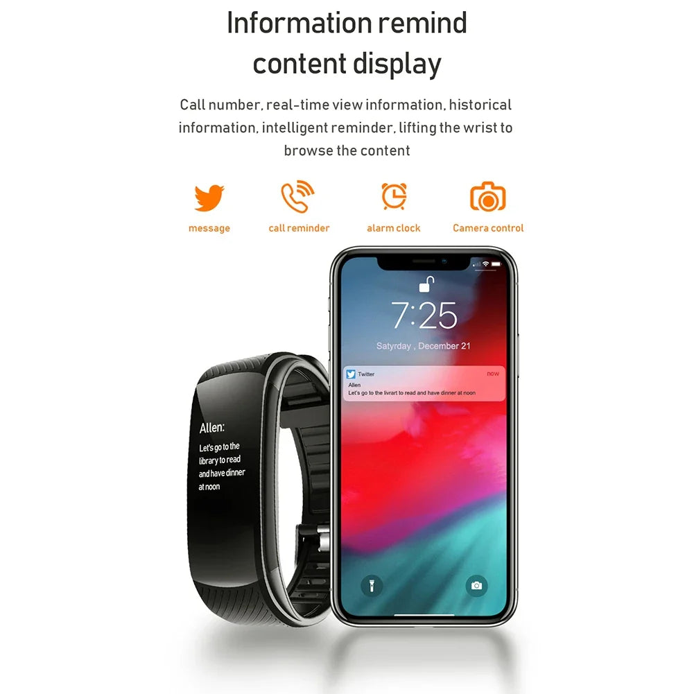 Best Pick Fitness Bracelet Blood Pressure Measurement Pedometer Smart Band Heart Rate Monitor Waterproof Health Tracker Watch A