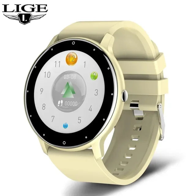 2023  Smart Watch Men Full Touch Screen Sport Fitness Watch IP67 Waterproof Bluetooth For Android Ios Smartwatch Men+Box