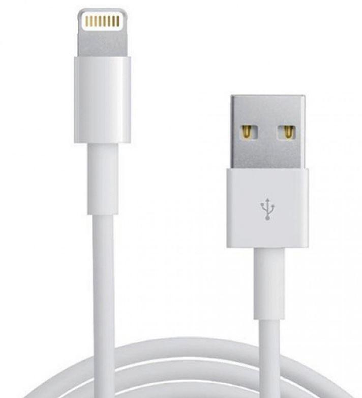 ASTROTEK 1m USB Lightning Data Sync Charger White Color Cable for