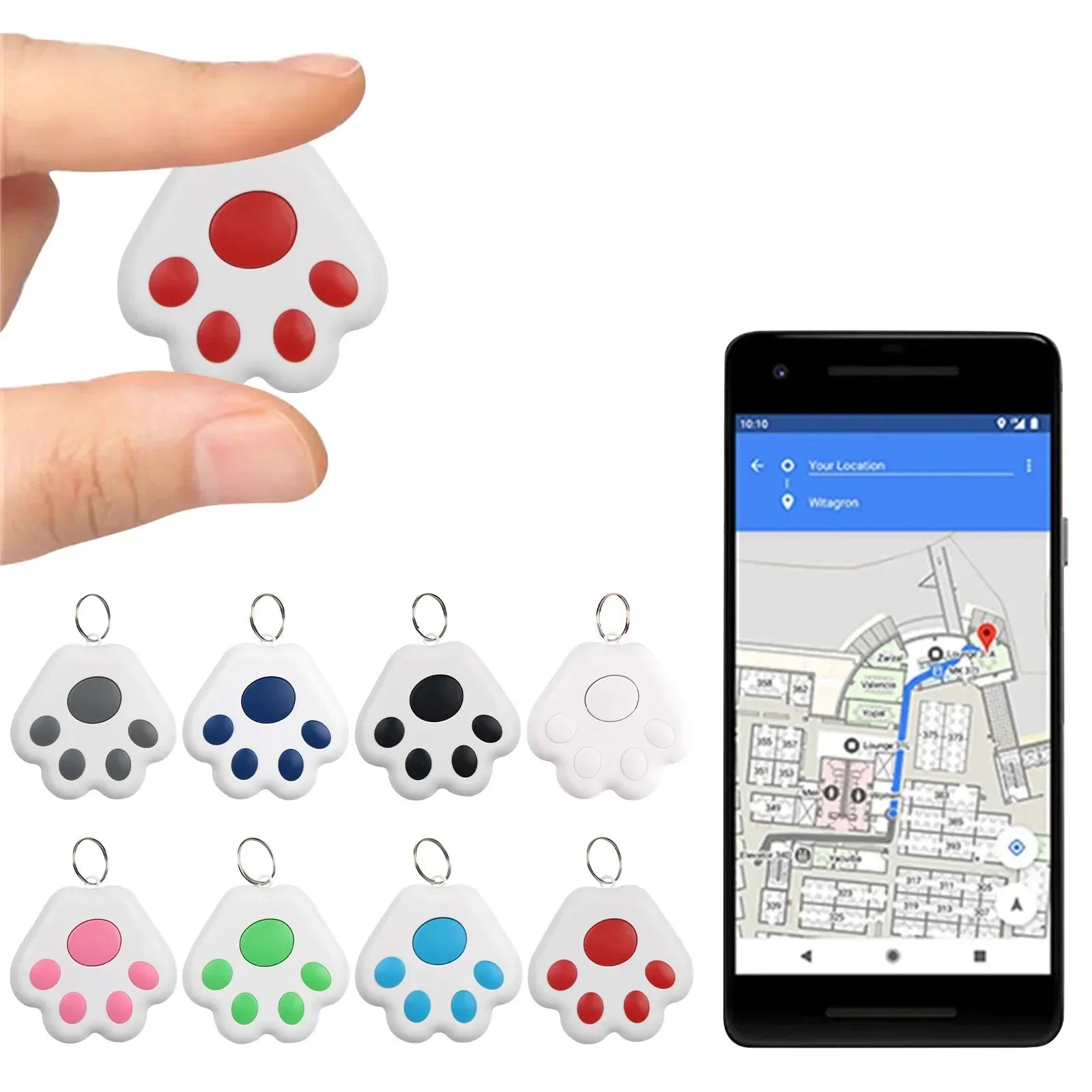 TrackHer Mini Bluetooth Finder – Keep What Matters Close