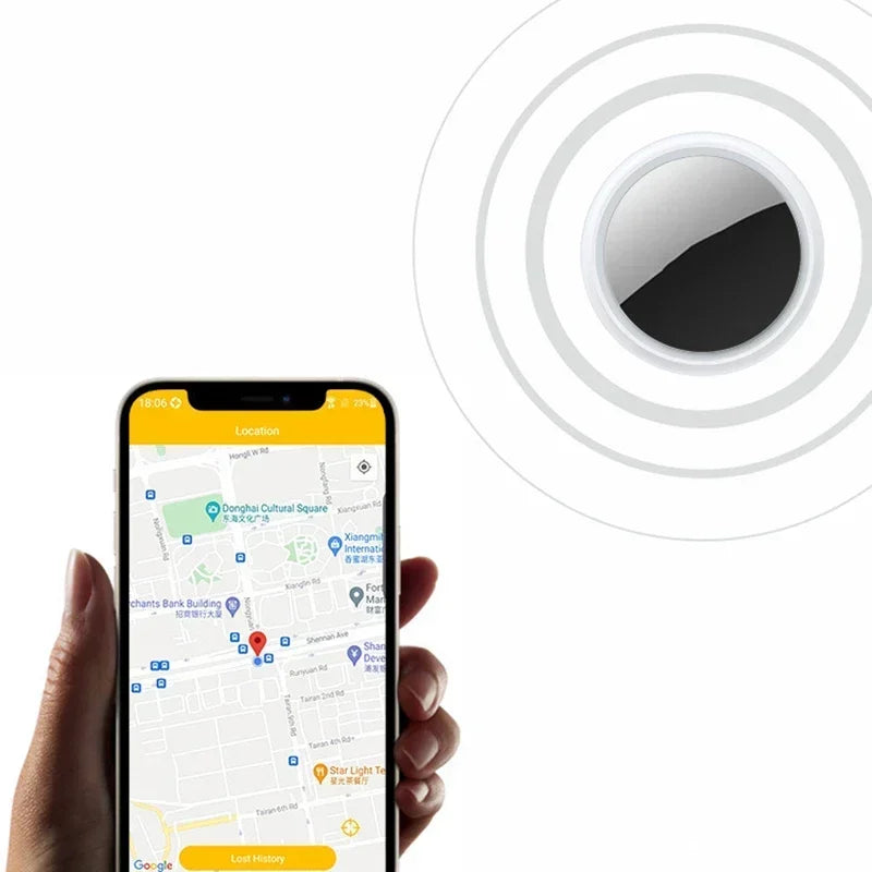 Smart Pet GPS Tracker – Bluetooth Locator for Dogs, Cats & Birds