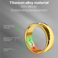 AD41-SR200 Smart Ring Activity Fitness Tracker Blood Oxygen Blood Pressure Sleep Monitor Finger Ring for IOS Android