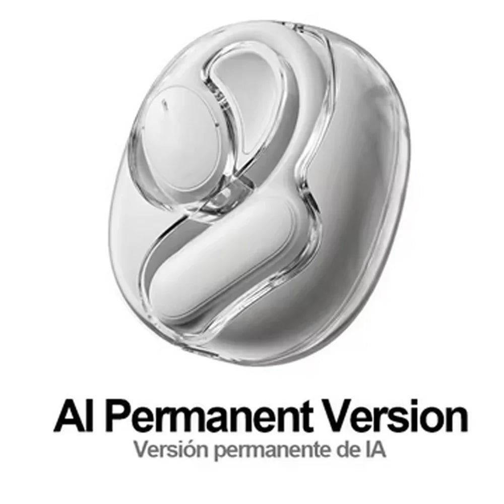 Choice HYUNDAI Openair5 AI Bluetooth Translation Earphones Hanging Ear Type AI Intelligent 100+ languages Meeting Earphone Gift