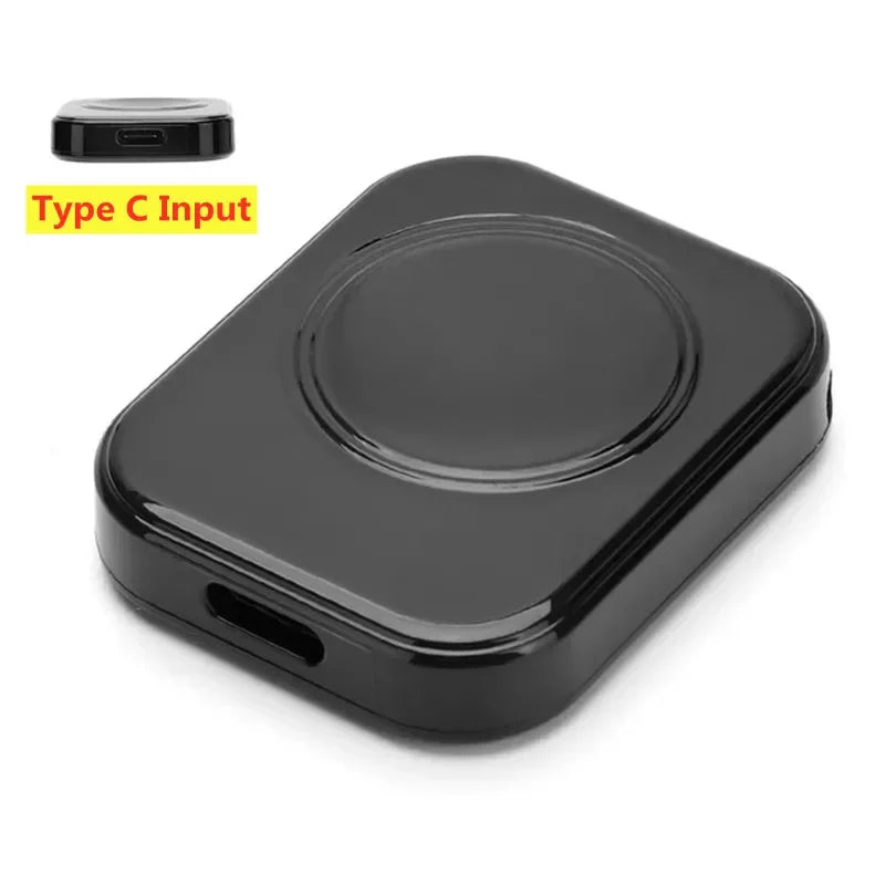 VIKEFON Fast Magnetic Watch Wireless Charger for Apple Watch Series IWatch 9 8 7 6 5 Dock Adapter Type C 8PIN Portable Charging