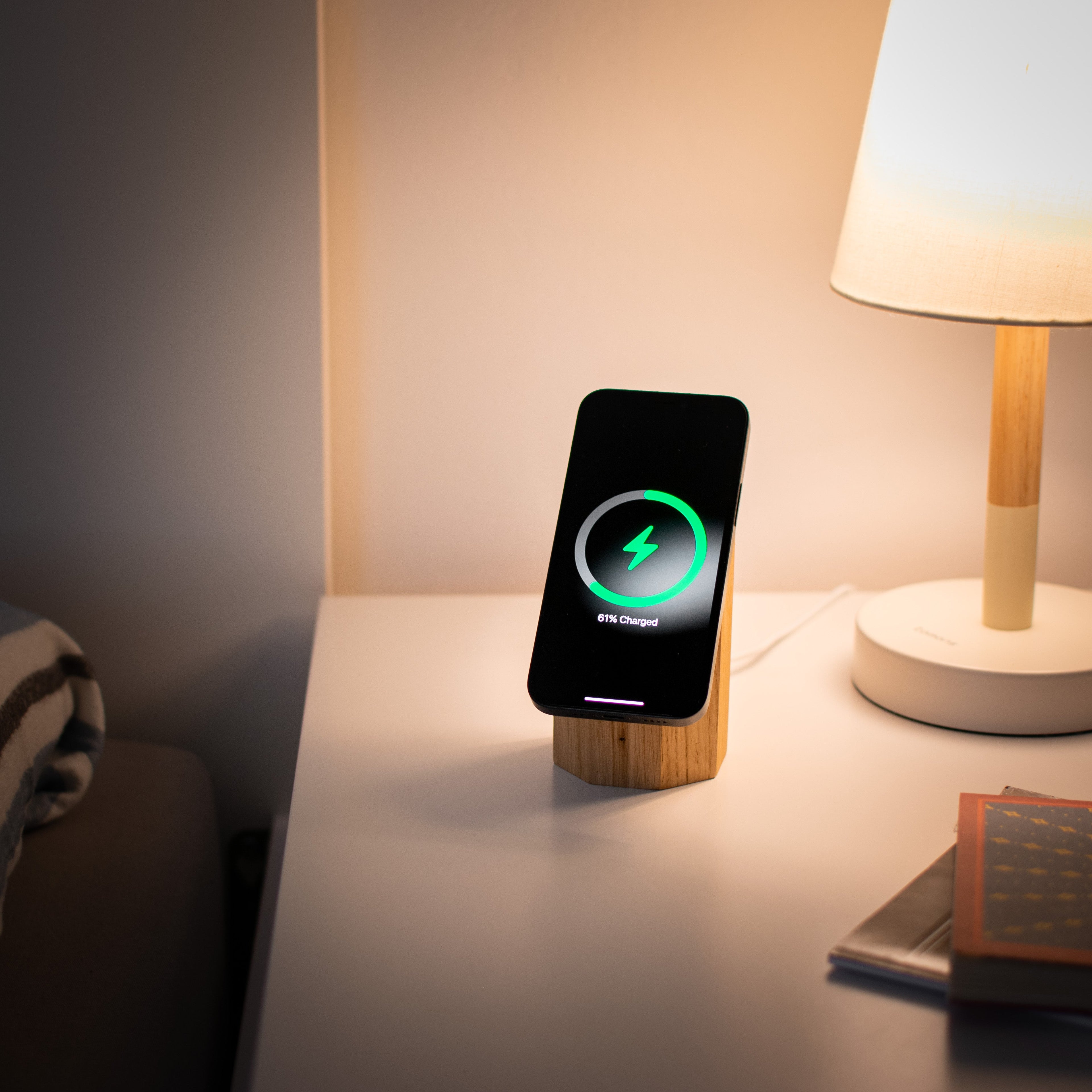 Wooden MagSafe Wireless Charger for iPhone & AirPods
