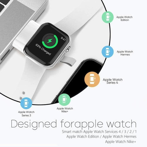 Magnetic Portable Wireless USB Charger for Apple Watch